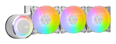 MSI MAG Coreliquid E360 White – 360mm ARGB Wasserkühlung für Intel & AMD | Weiß leise & leistungsstark